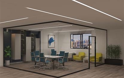 پارتیشن اداری شیشه ای